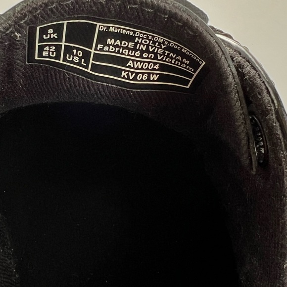 Doc martens platform Holly black shoes size 10 (us) - Picture 4 of 16